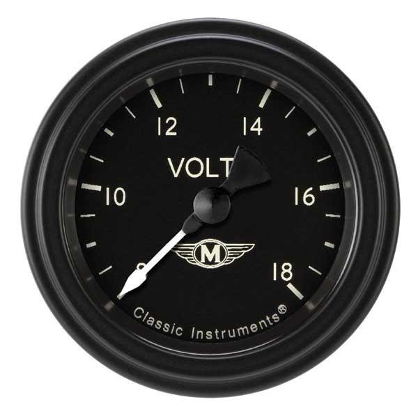 MA130BLF - Classic Instruments Moal Bomber Voltmeter gauge