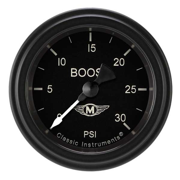 MA142BLF - Classic Instruments Moal Bomber Boost gauge (30PSI)