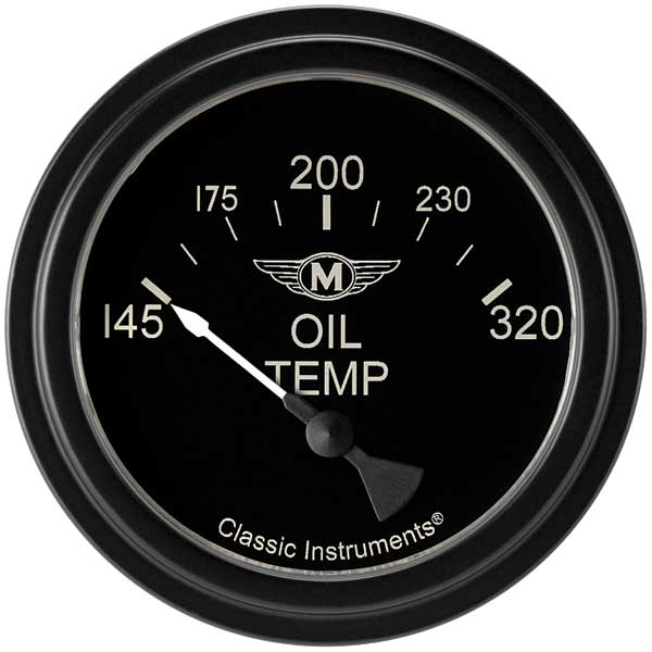 MA228BLF - Classic Instruments Moal Bomber oil temperature gauge