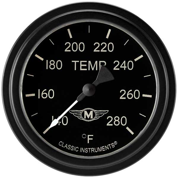 MA326BLF-02 - Classic Instruments Moal Bomber water temperature gauge