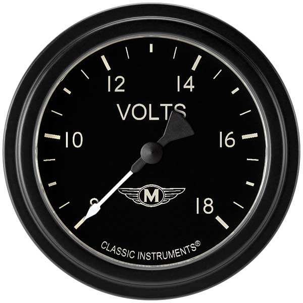 MA330BLF - Classic Instruments Moal Bomber Voltmeter gauge