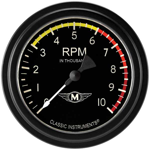 MA383BLF - Classic Instruments Moal Bomber Tachometer