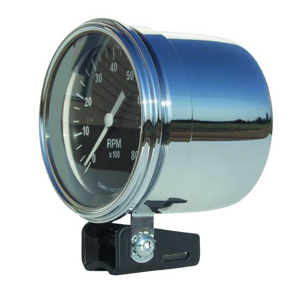 MT51 - Classic Instruments Chrome Tachometer Speedometer MOUNTING CUP
