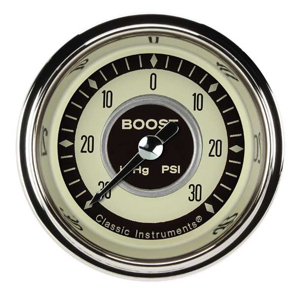 NT141SHC - Classic Instruments Nostalgia VT Boost-Vacuum Gauge