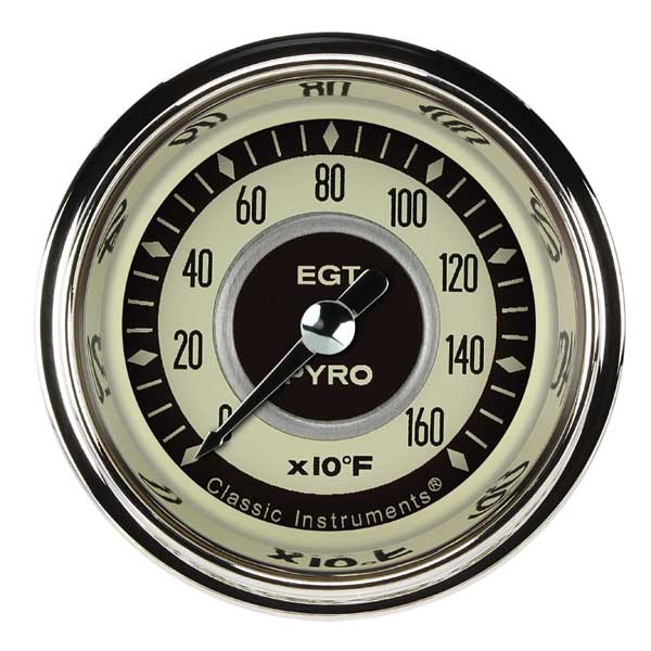 NT198SHC - Classic Instruments Nostalgia VT Exhaust Gas Temperature Gauge Pyrometer