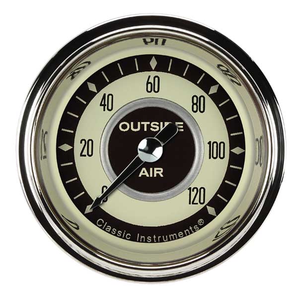 NT199SHC - Classic Instruments Nostalgia VT Outside Air Temperature Gauge