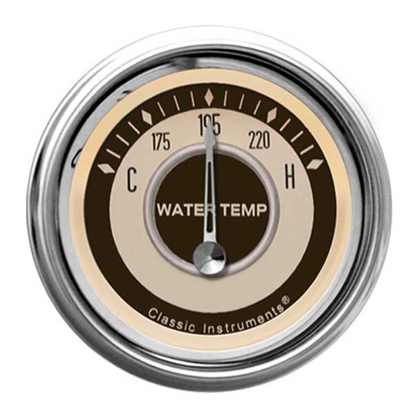 NT26SHC - Classic Instruments Nostalgia VT Water Temperature Gauge