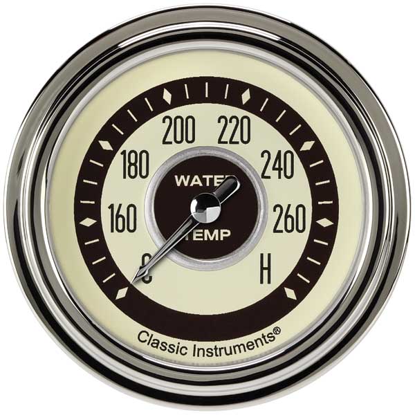 NT326SLC-02 - Classic Instruments Nostalgia VT Water Temperature Gauge