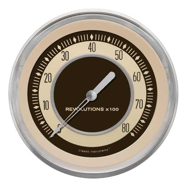 NT71SLC - Classic Instruments Nostalgia VT Tachometer 8000 RPM