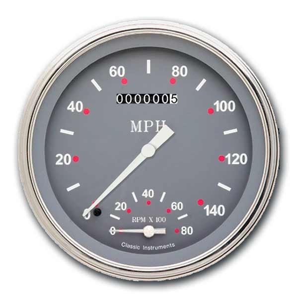 SG50SLF - Classic Instruments SG Speedtachular Speedometer-Tachometer Combination