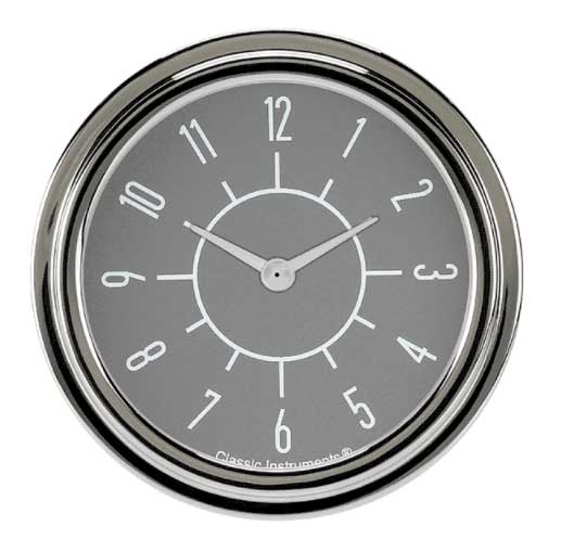 SX92GSLF - Classic Instruments 6-Pack Gray Clock