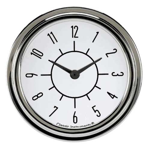 SX92WSLF - Classic Instruments 6-Pack White Clock