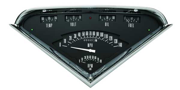 TF01B - Classic Instruments 1955 -1959 Chevy Truck Tach Force 6-in-1 Package