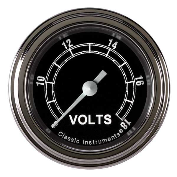 TR130SLF - Classic Instruments Traditional Volts Gauge