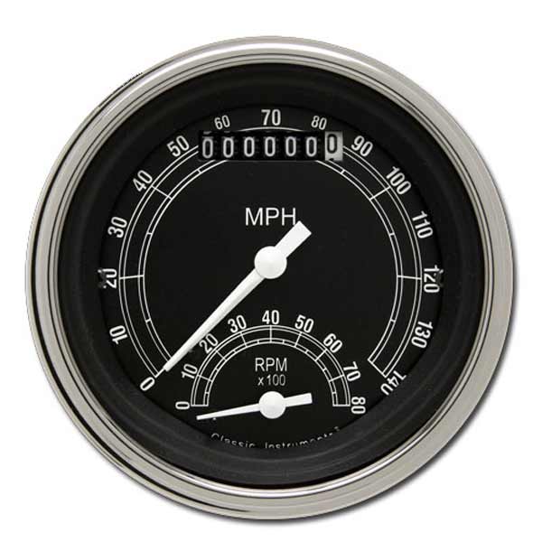 TR20SLF - Classic Instruments Traditional Ultimate-Speedometer-Tachometer Combination