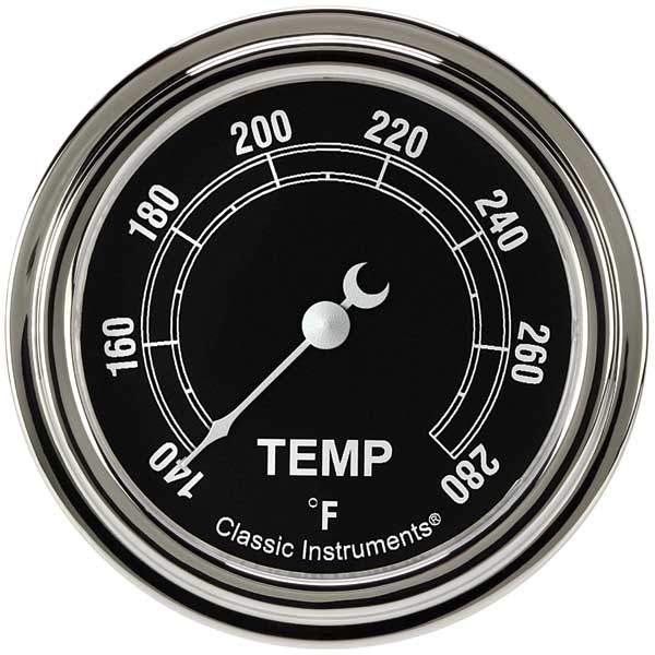 TR326SLF-04 - Classic Instruments Traditional Water Temperature Gauge