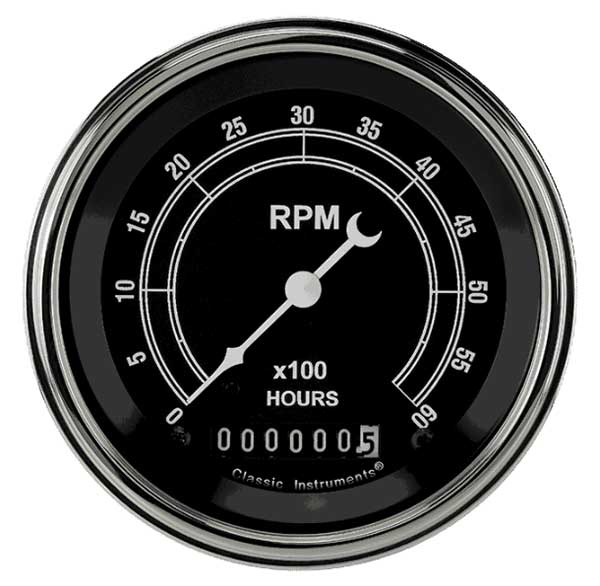 TR60HSLF - Classic Instruments Traditional Tachometer 6000 RPM