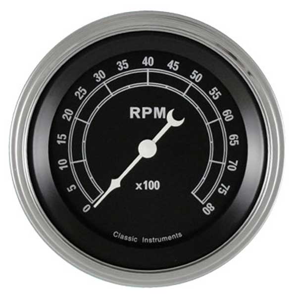 TR80SLF - Classic Instruments Traditional Tachometer 8000 RPM
