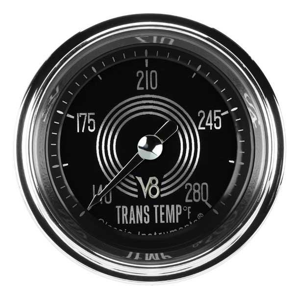 V8SR127SHC - Classic Instruments V8 Speedster Series Transmission Temperature Gauge
