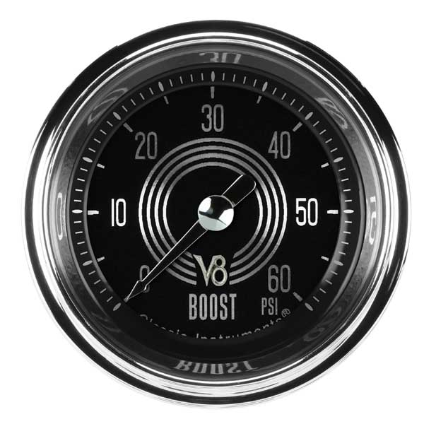 V8SR143SHC - Classic Instruments V8 Speedster Series Boost60PSI