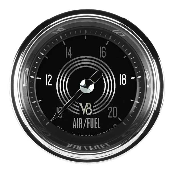 V8SR194SHC - Classic Instruments V8 Speedster Series Air-Fuel Ratio Gauge