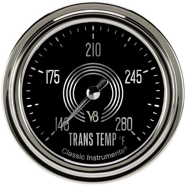 V8SR327SLC - Classic Instruments V8 Speedster Series Transmission Temperature Gauge