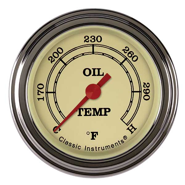 VT128SLF - Classic Instruments Vintage Oil Temperature Gauge