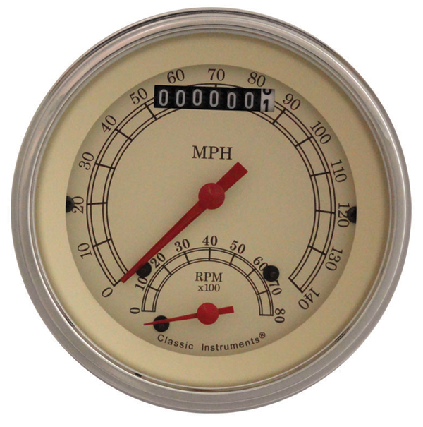 VT20SLF - Classic Instruments Vintage Ultimate-Speedometer-Tachometer Combination