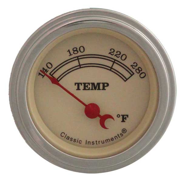 VT26SLF - Classic Instruments Vintage Water Temperature Gauge