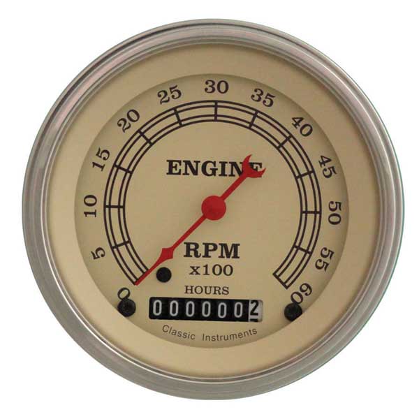VT60HSLF - Classic Instruments Vintage Tachometer 6000 RPM