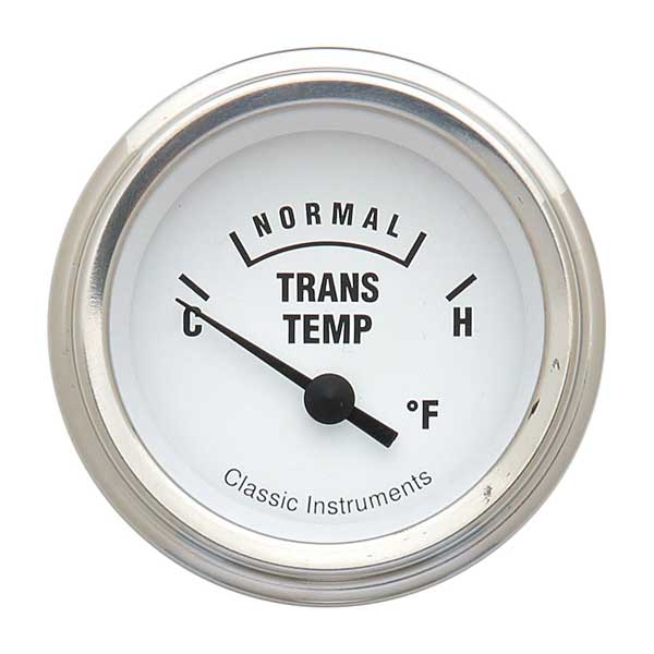 WH27SLF - Classic Instruments White Hot Transmission Temperature Gauge