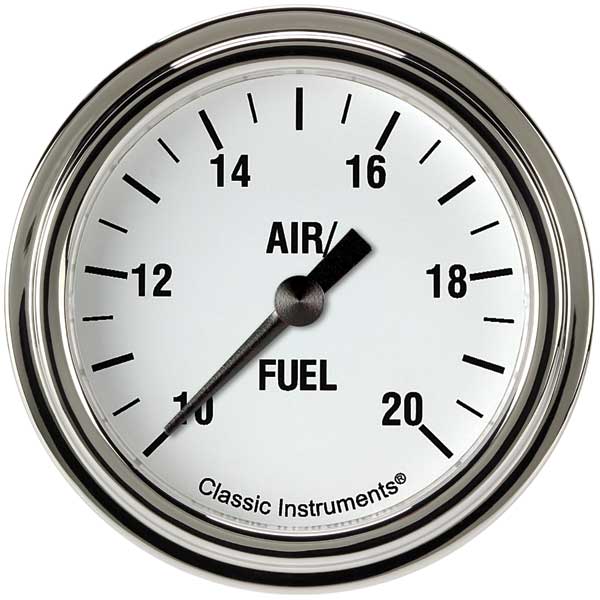 WH394SLF - Classic Instruments White Hot Air-Fuel Ratio Gauge