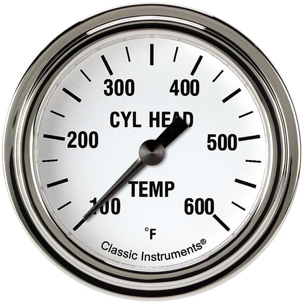 WH397SLF - Classic Instruments White Hot Cylinder Head Temperature Gauge