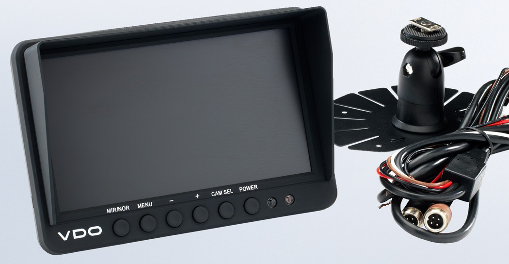 A2C59519798-S - VDO 7' Quad View Camera Display 4 Camera Input Options
