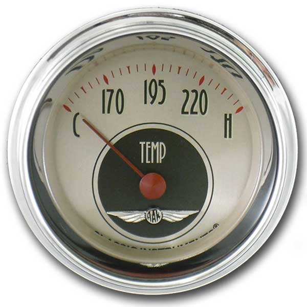 AN26SHC - Classic Instruments All American Nickel Water Temperature Gauge