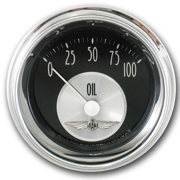 AT81SHC - Classic Instruments All American Tradition Oil Pressure Gauge